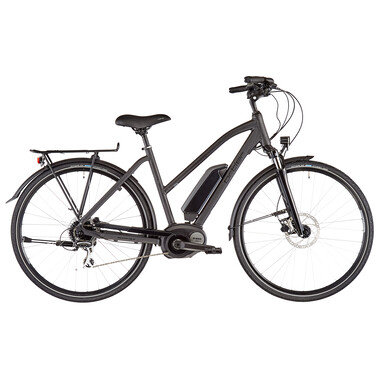 Bicicleta de paseo eléctrica ORTLER CTY 1.0 TRAPEZ Negro 2021 0